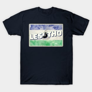 Lesotho Vintage style retro souvenir T-Shirt